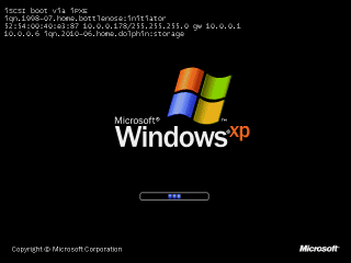 Windows XP iSCSI boot using sanbootconf